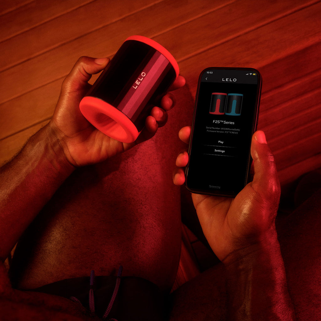 Lelo - F2S Master Blaster- Stamina Trainer & Stroker, App-gekoppeld - Rood