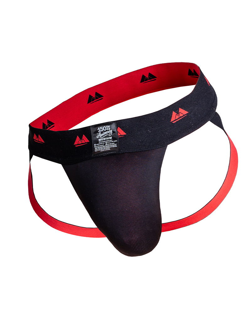 MM - Reversible Jockstrap - Zwart en Rood