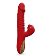 IY - Ascen - Rabbit Vibrator - Stuwende en zwaaiende vibrator met app - Rood