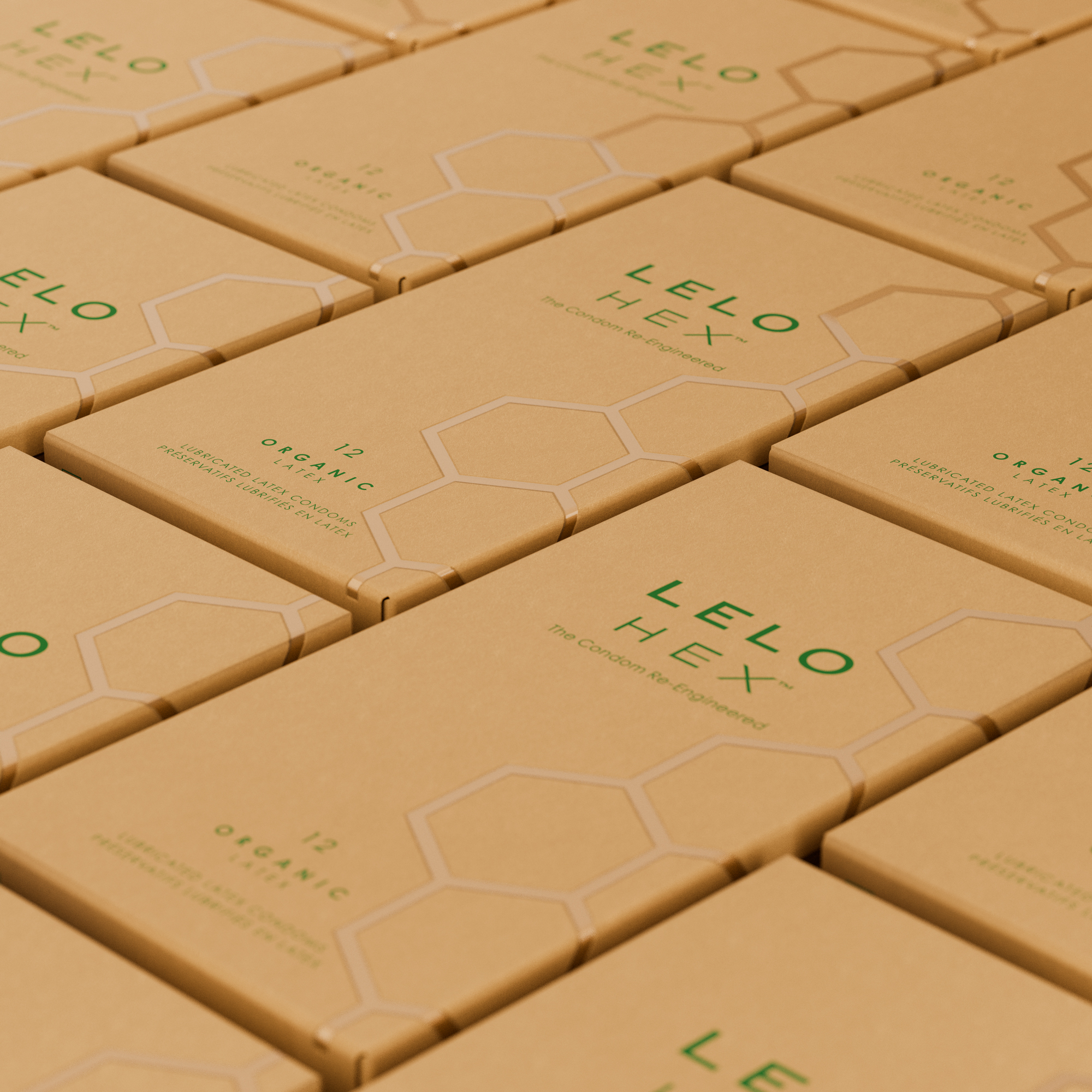 LELO HEX™ - Organic Condooms (12 stuks)