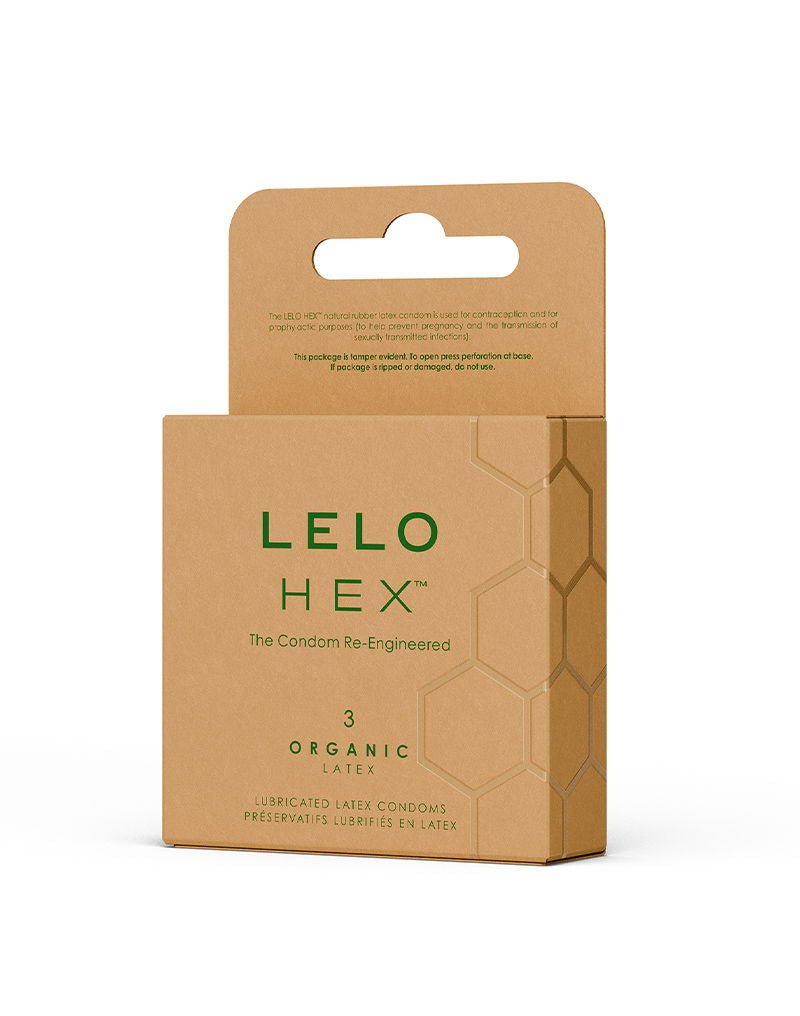 LELO HEX™ - Organic Condooms (3 stuks)