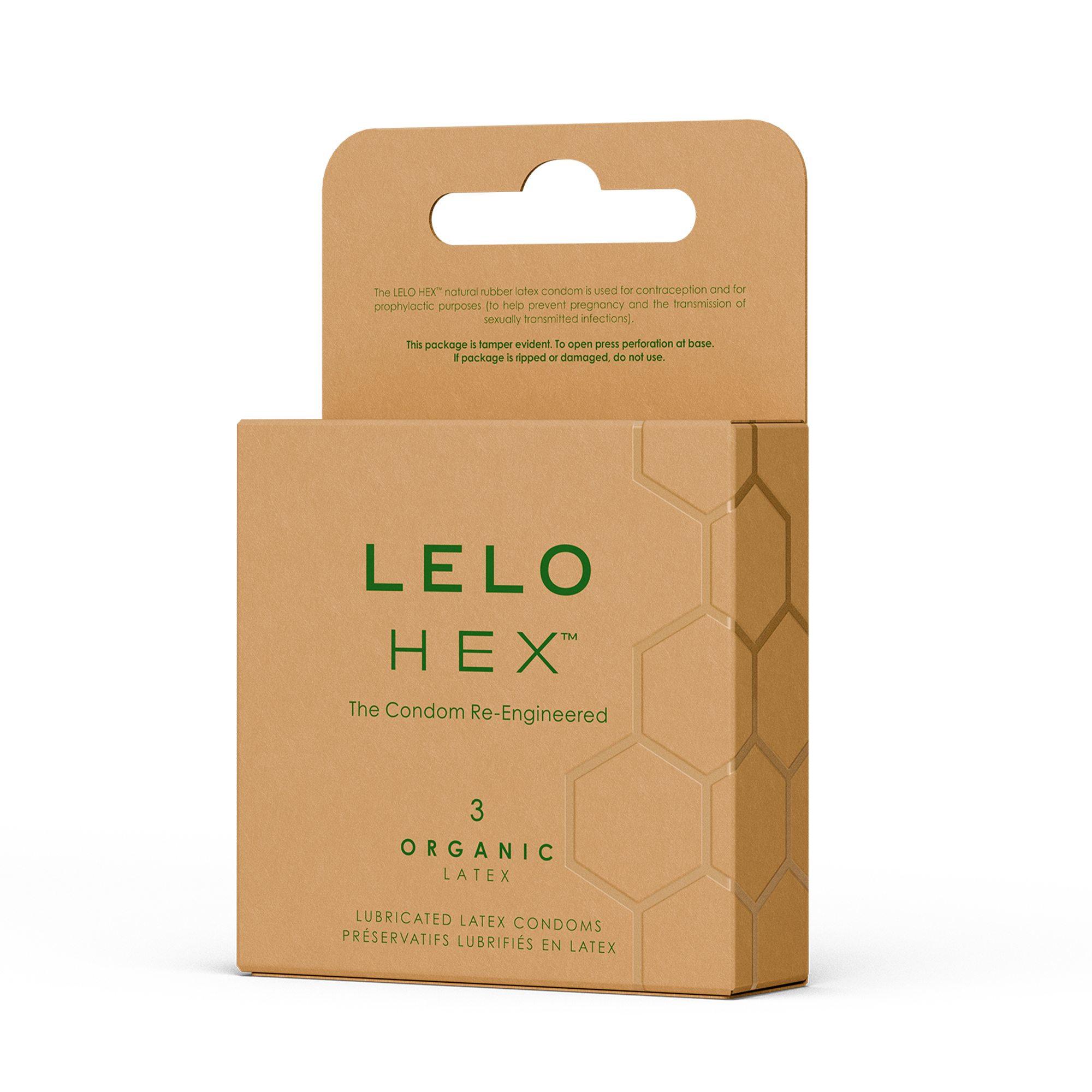 LELO HEX™ - Organic Condooms (3 stuks)