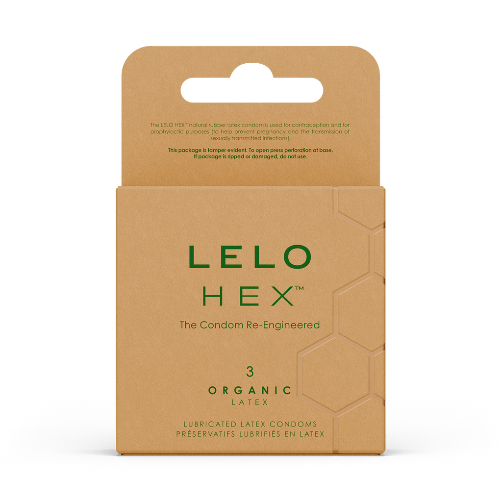 LELO HEX™ - Organic Condooms (3 stuks)