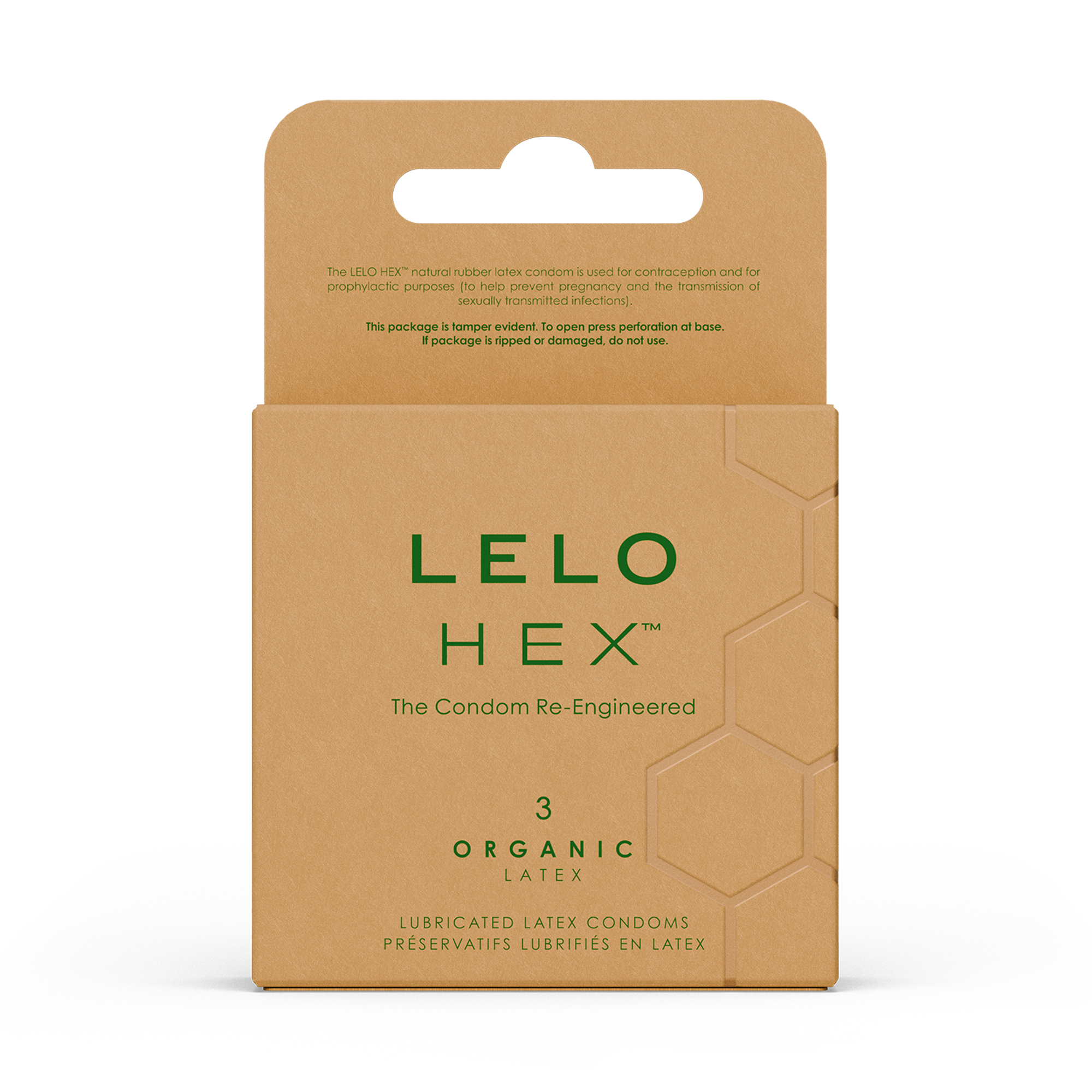 LELO HEX™ - Organic Condooms (3 stuks)