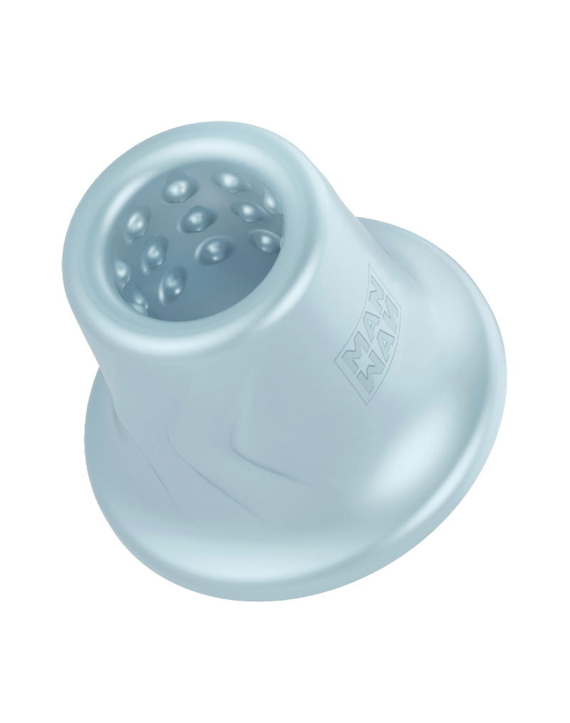 MANWAN - Holden - universele wandhouder tot 4,5 cm diameter - Poolblauw