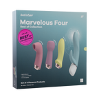 Satisfyer - Marvelous Four - Air Pulse + Vibrator Set - Multicolor