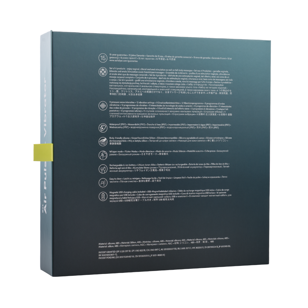 Satisfyer - Marvelous Four - Air Pulse + Vibrator Set - Multicolor