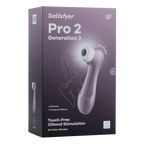 Satisfyer - Pro 2 Generation 2 - Luchtdruk Vibrator - Paars