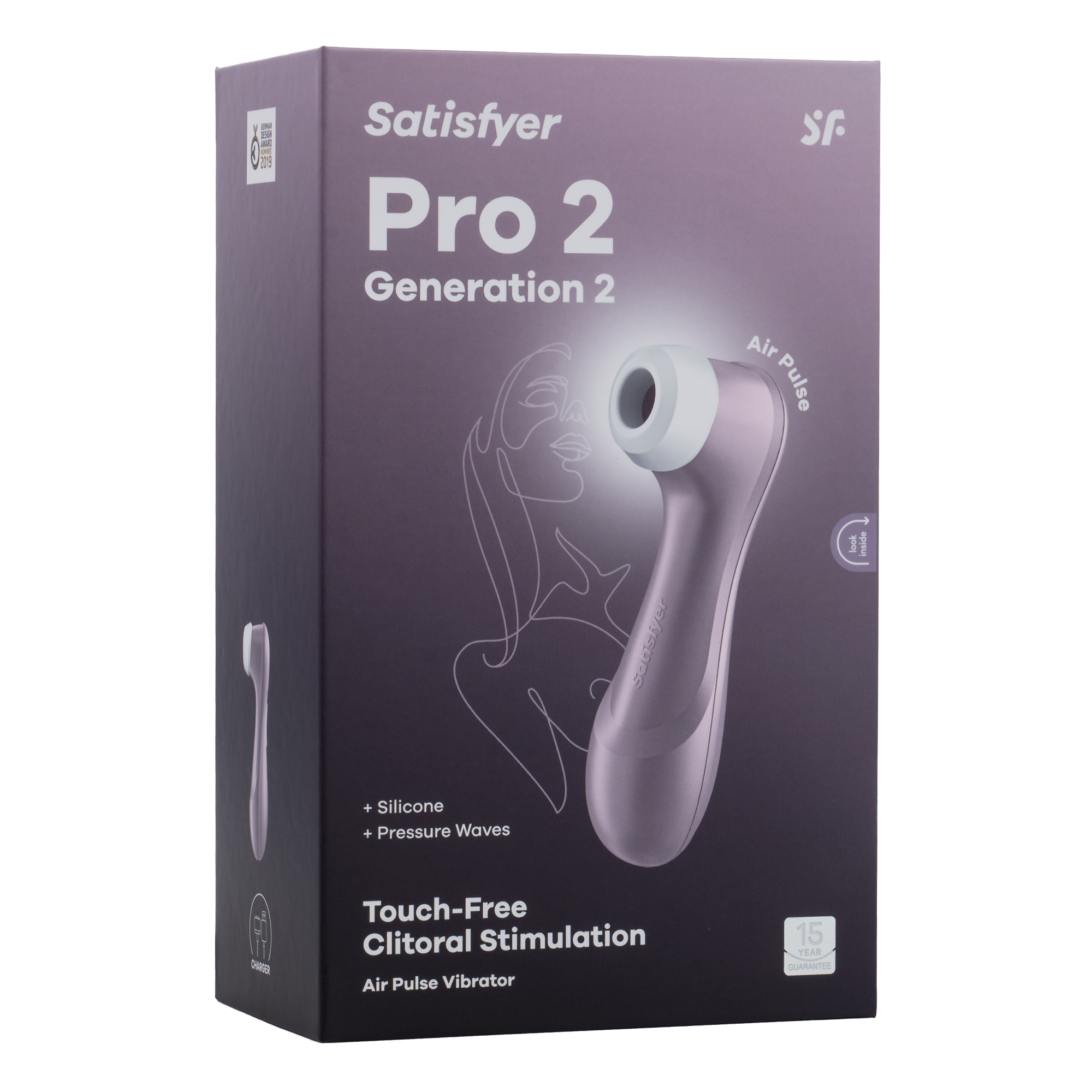 Satisfyer - Pro 2 Generation 2 - Luchtdruk Vibrator - Paars