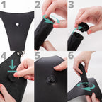 Rimba - Kuisheid Slip met Hangsloten en Plug aan Binnenzijde