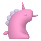 ER - Cupcake Unicorn - 360° Roterende Tong Massage - Roze