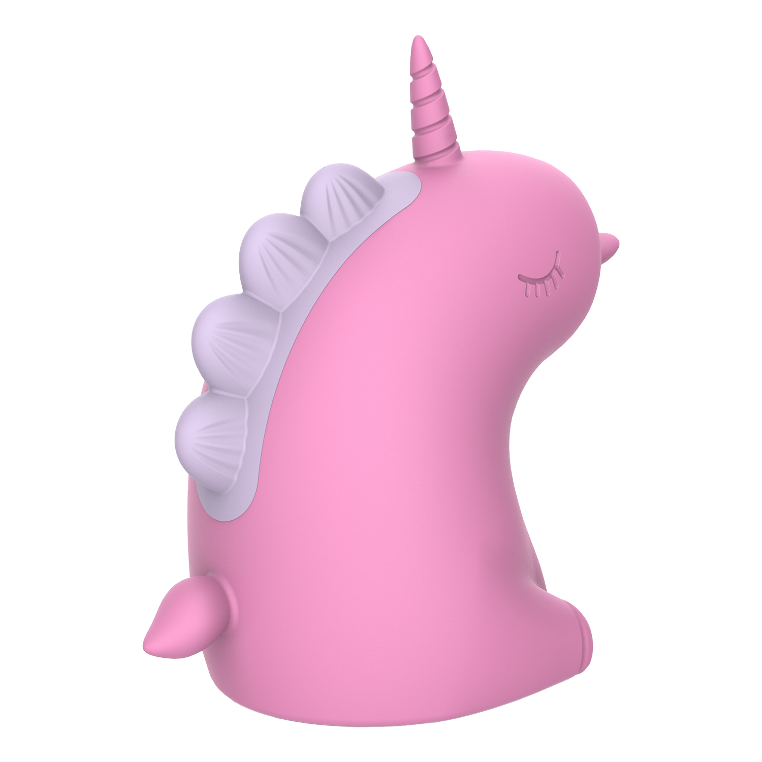 ER - Cupcake Unicorn - 360° Roterende Tong Massage - Roze