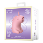ER - Sweetmoon Unicorn - Massager met Pulse - Zachtroze