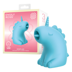 ER - Snowflake Unicorn - Massager met Likkende Tong - Blauw