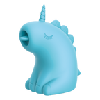 ER - Snowflake Unicorn - Massager met Likkende Tong - Blauw