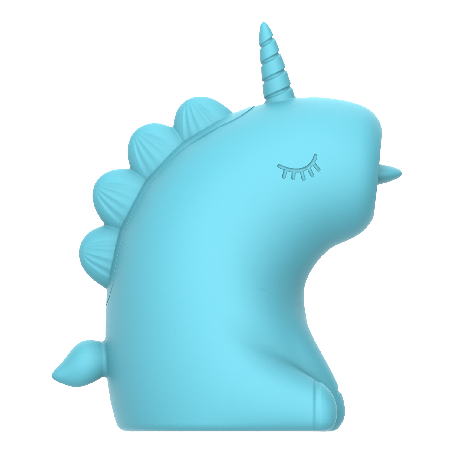 ER - Snowflake Unicorn - Massager met Likkende Tong - Blauw