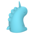 ER - Snowflake Unicorn - Massager met Likkende Tong - Blauw