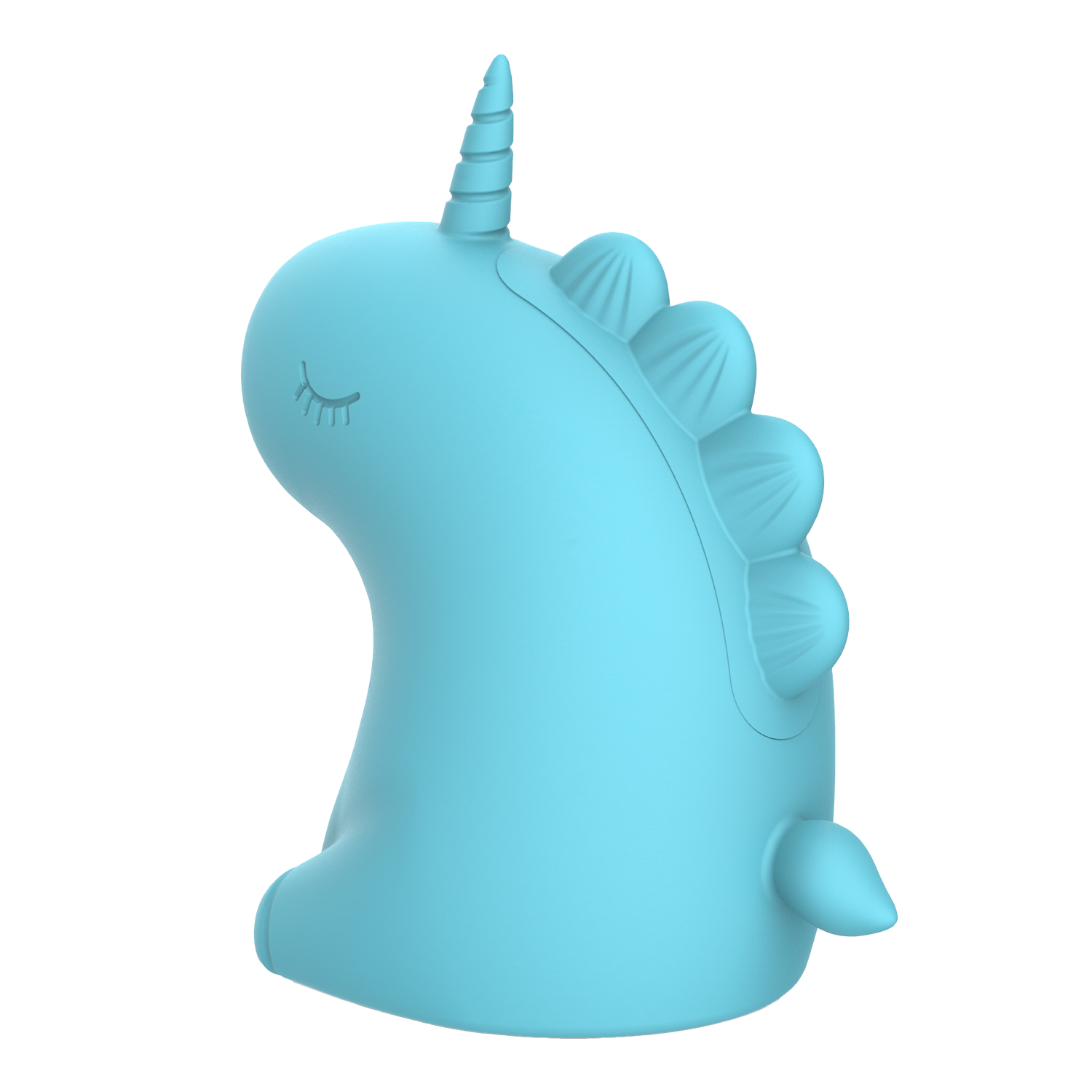 ER - Snowflake Unicorn - Massager met Likkende Tong - Blauw