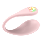 KIIROO- Spot - Draagbare Interactieve Ei-vibrator - Kiss Me Pink