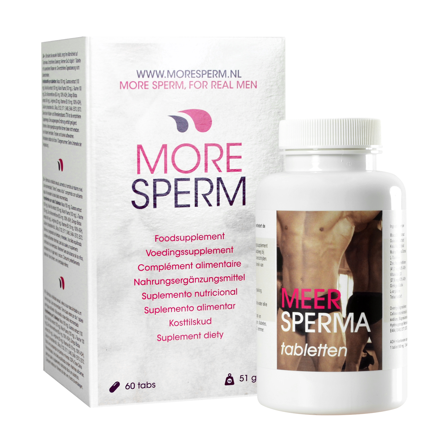 Morningstar - More Sperm - 60 tabletten