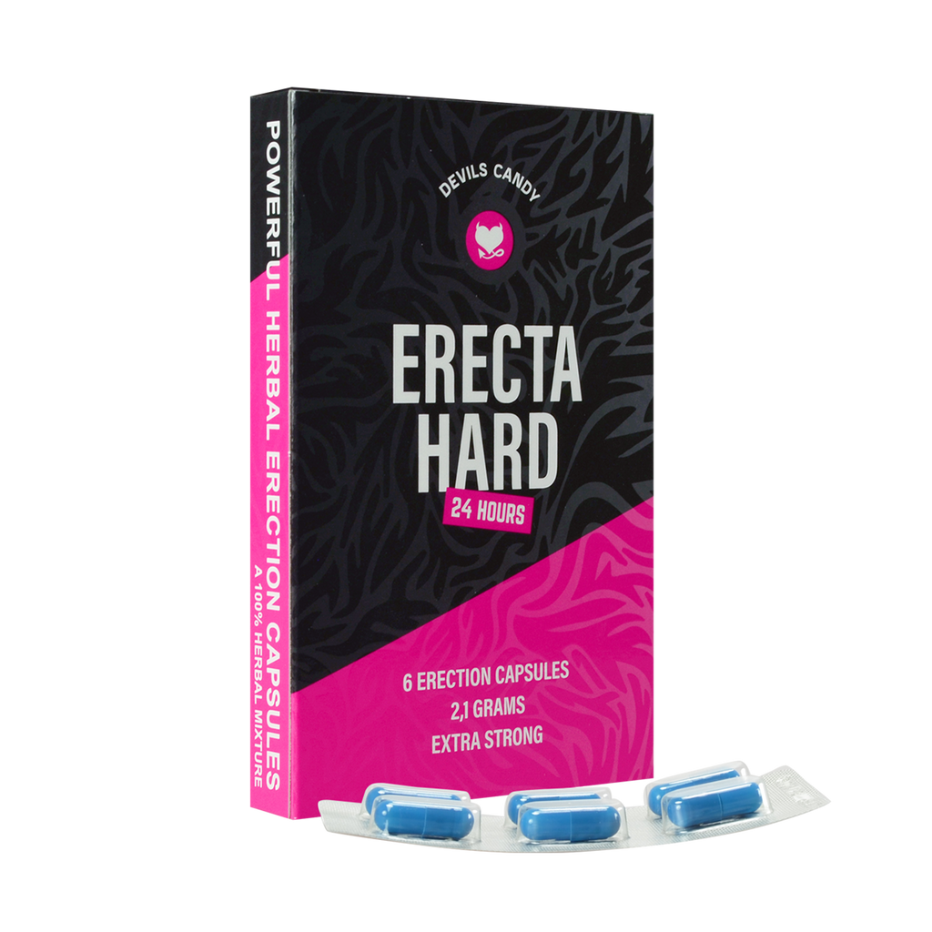Morningstar - Devils Candy Erecta Hard - 6 Capsules