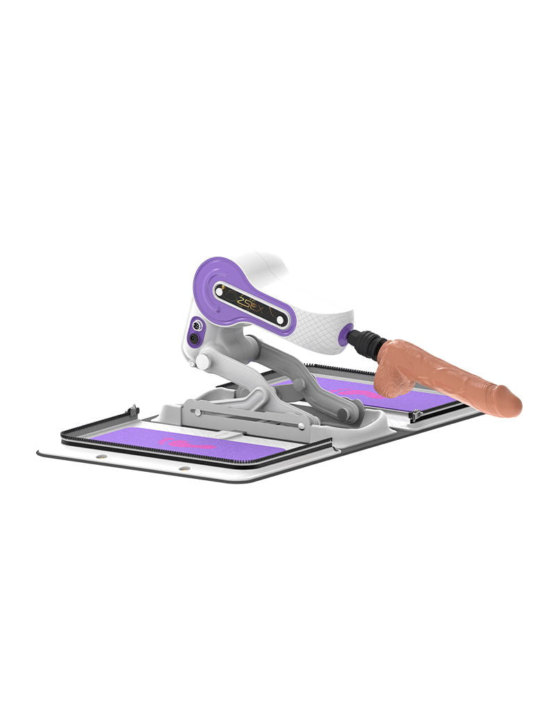 ZSEX - Fuck Machine - Witte Tas - Paarse Machine