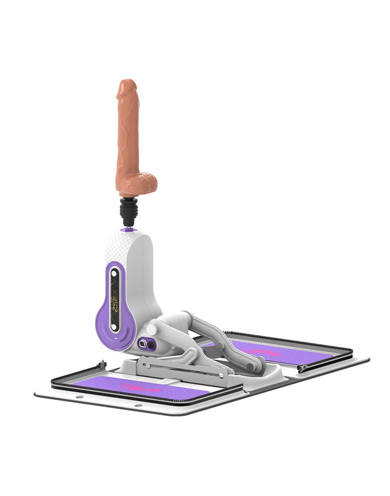 ZSEX - Fuck Machine - Witte Tas - Paarse Machine