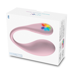 KIIROO- Spot - Draagbare Interactieve Ei-vibrator - Kiss Me Pink