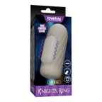 LoveToy - Knights Ring - Vibrerende Dual Purpose Sleeve - Spiraal - Wit
