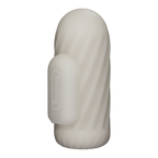 LoveToy - Knights Ring - Vibrerende Dual Purpose Sleeve - Spiraal - Wit