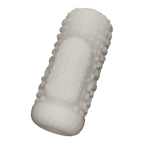 LoveToy - Knights Ring - Vibrerende Dual Purpose Sleeve - Drip - Wit