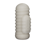 LoveToy - Knights Ring - Vibrerende Dual Purpose Sleeve - Golvend - Wit