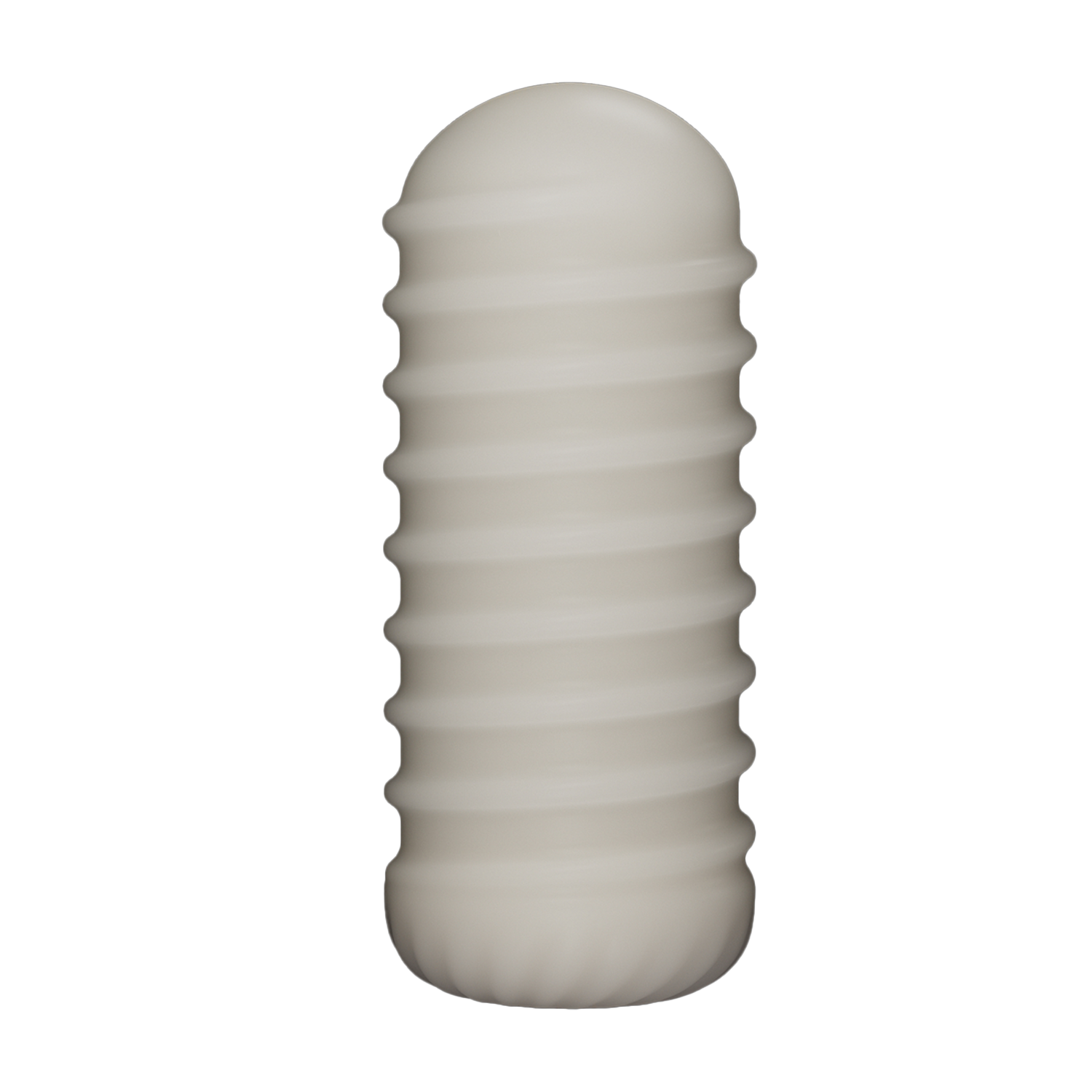 LoveToy - Knights Ring - Vibrerende Dual Purpose Sleeve - Golvend - Wit