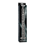 LoveToy - Kingsize Vibrerende Vibrax Slider 40,5 cm - Zilver