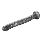 LoveToy - Kingsize Vibrerende Vibrax Slider 40,5 cm - Zilver