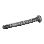 LoveToy - Kingsize Vibrerende Vibrax Slider 40,5 cm - Zilver