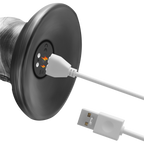 LoveToy - Kingsize Vibrerende Vibrax Slider 40,5 cm - Zilver