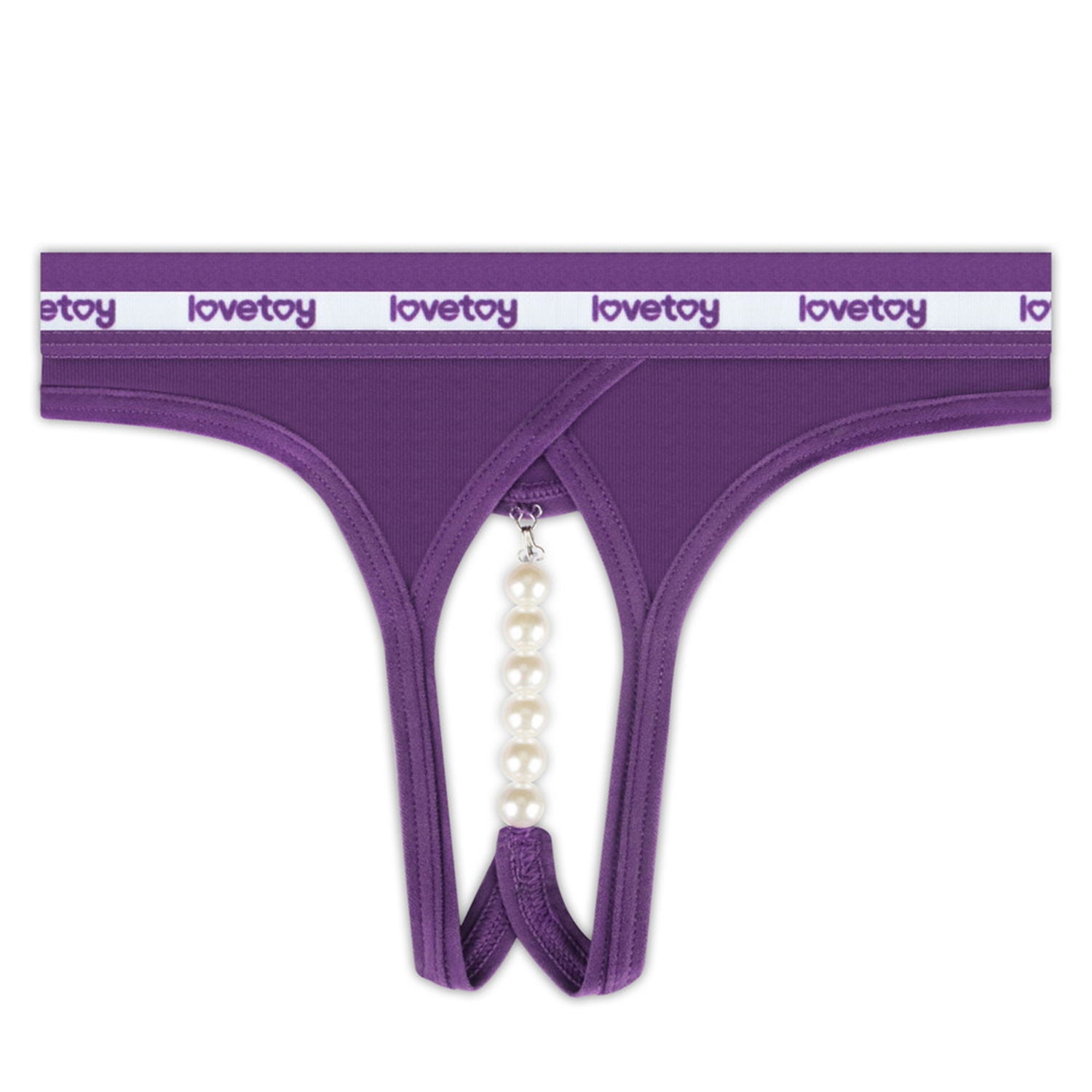 LoveToy - Streetgirl's Dual Motor Sensation Pulse met Dildo - Nude