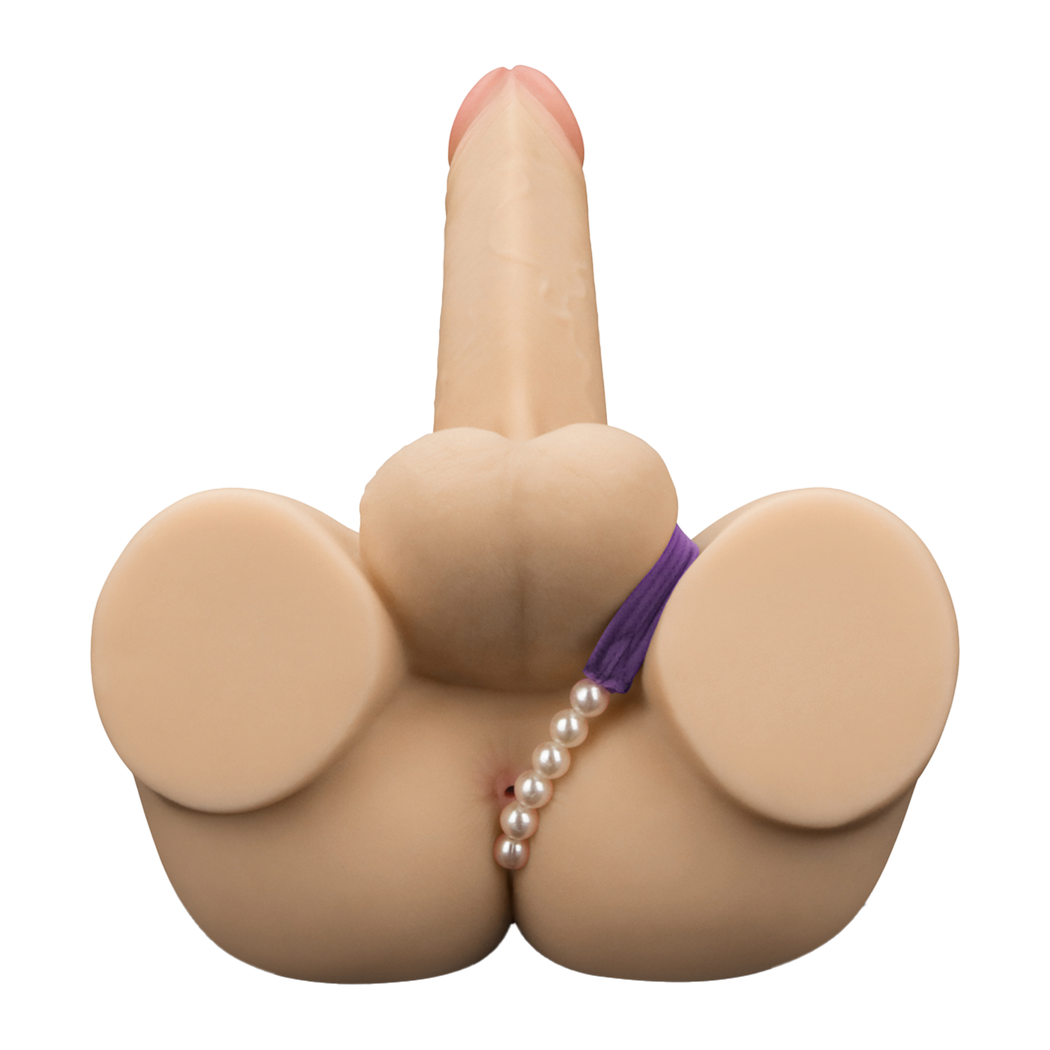 LoveToy - Streetgirl's 14 met buigbare dildo - Nude