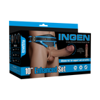 LoveToy - Ingen 25,5cm - Enchanced Set XS/S/M - Nude