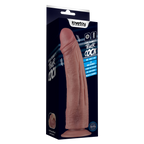 LoveToy - Power Cock 26,5 cm - Vibrerend Dual Desinty - Nude