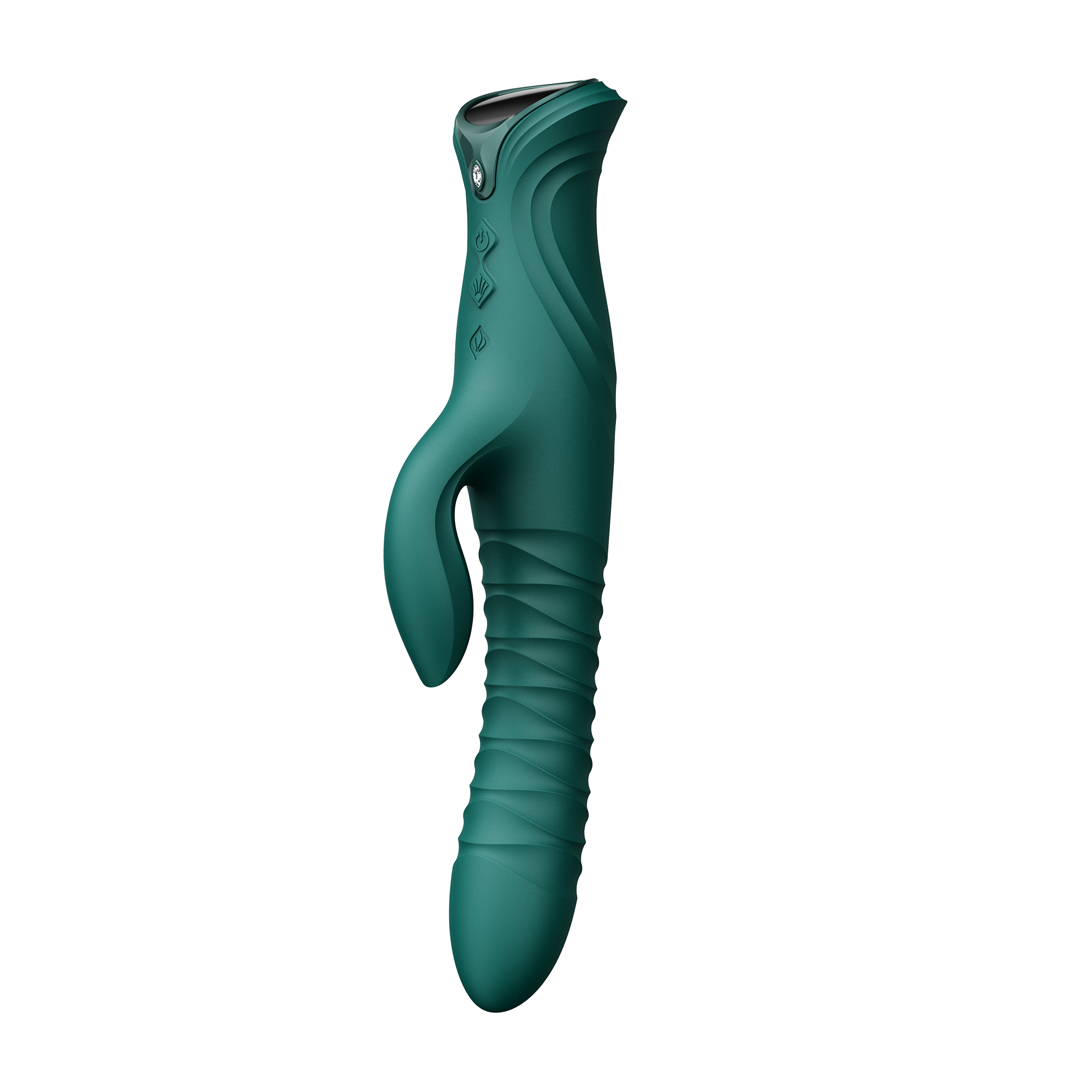 ZALO MOSE 2 – Rabbit Thrusting Vibrator – Groen