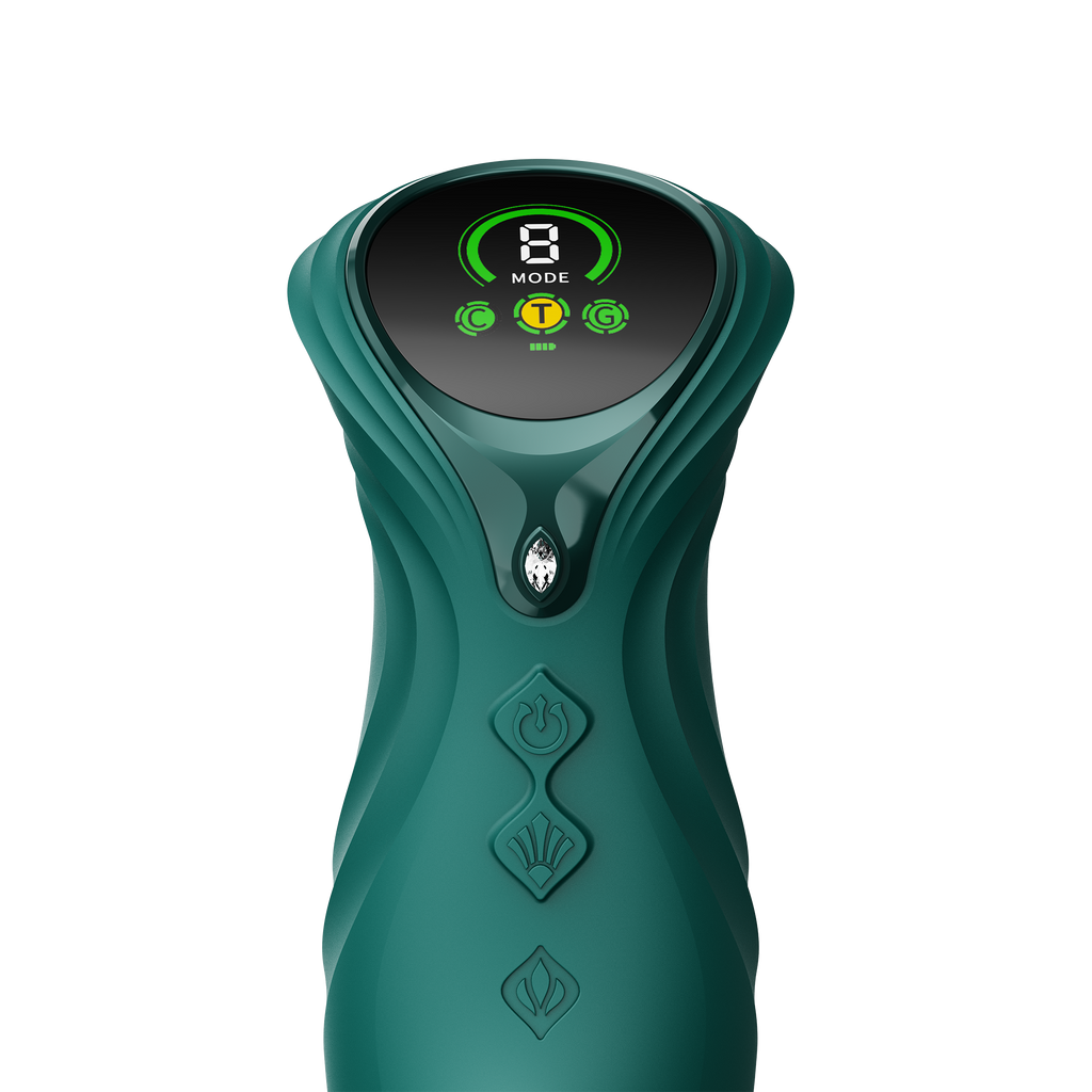 ZALO MOSE 2 – Rabbit Thrusting Vibrator – Groen