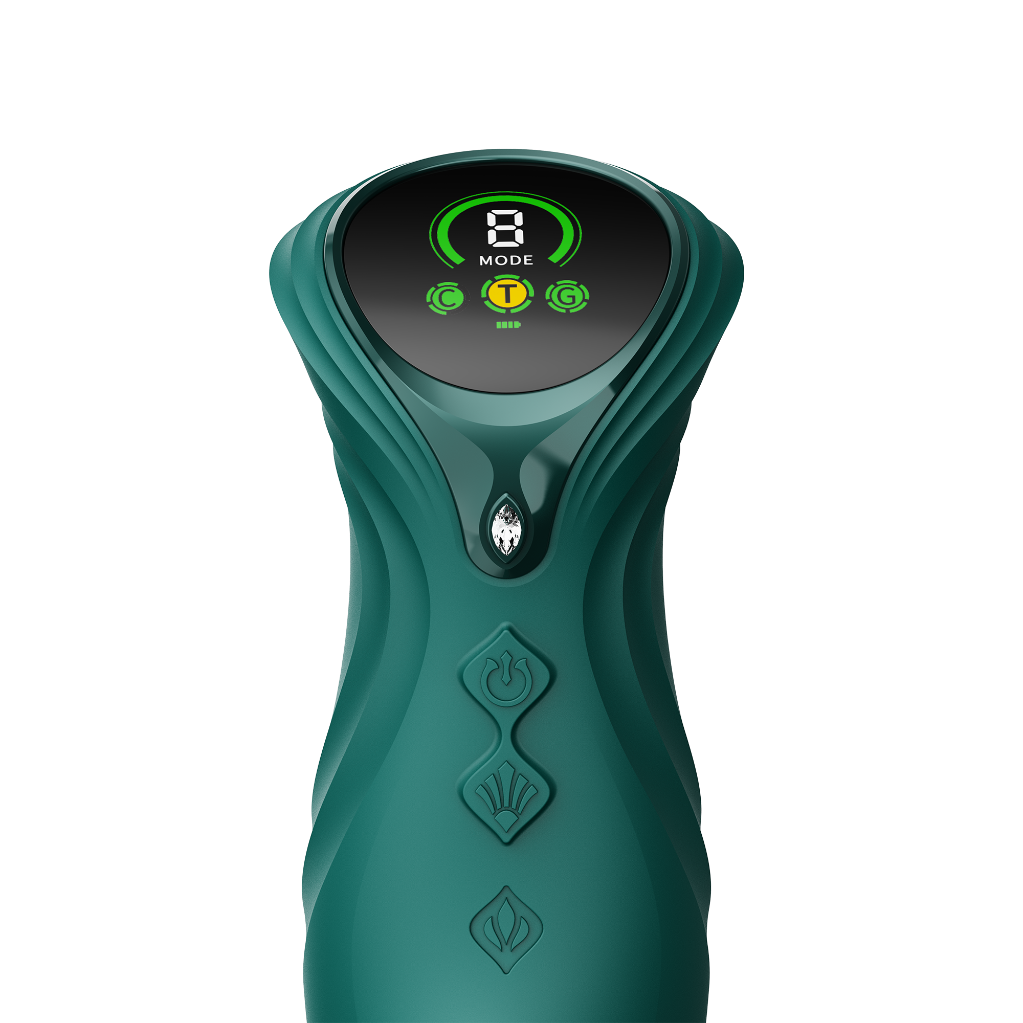 ZALO MOSE 2 – Rabbit Thrusting Vibrator – Groen