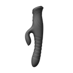 ZALO- Mose 2 - Rabbit Thrusting Vibrator - Zwart