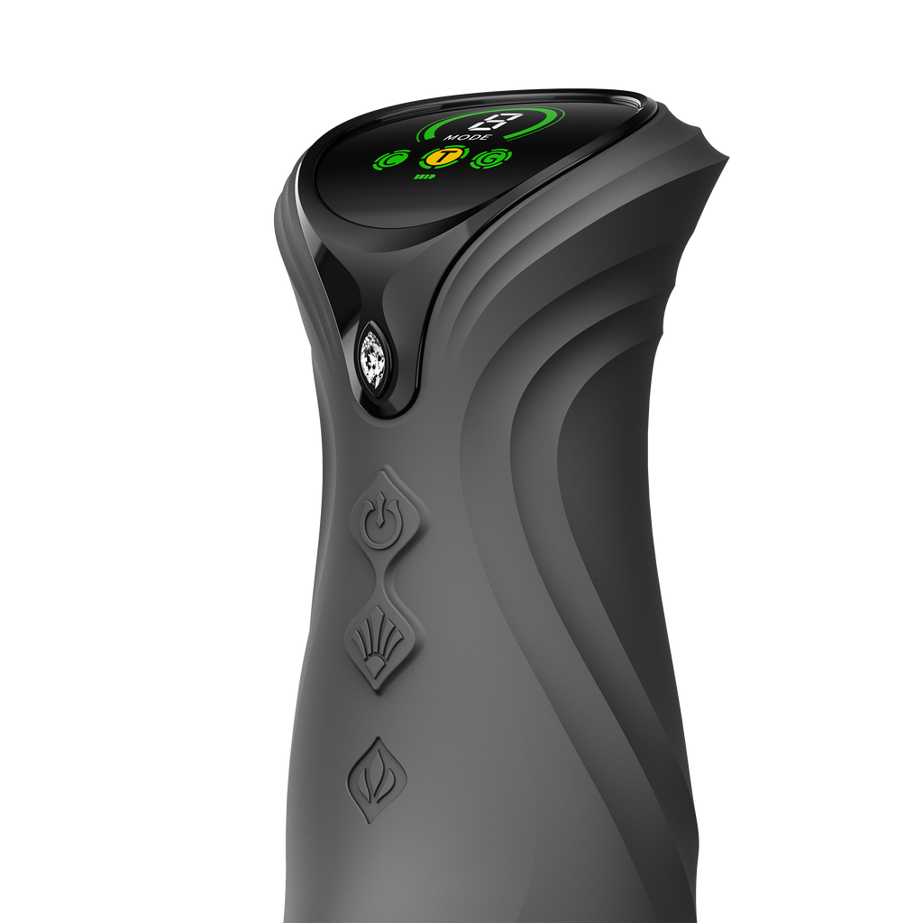 ZALO- Mose 2 - Rabbit Thrusting Vibrator - Zwart