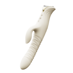 ZALO- Mose 2 - Rabbit Thrusting Vibrator - Ivoor Wit