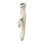 ZALO- Mose 2 - Rabbit Thrusting Vibrator - Ivoor Wit