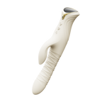 ZALO- Mose 2 - Rabbit Thrusting Vibrator - Ivoor Wit