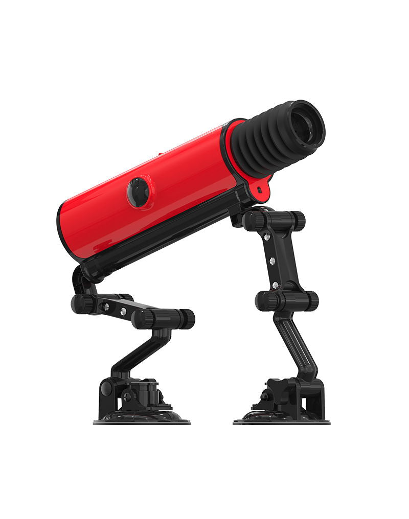 ZSEX - Dubbele Zuignap Fuckmachine - Rood